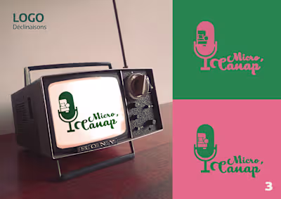 Micro Canap' - Brand Identity Design