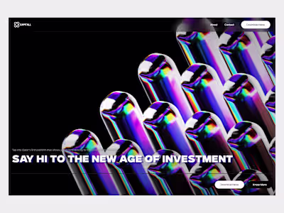 Capitall | SME Lending Platform Website | Framer