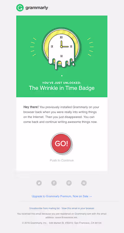 Emails that delight with Grammarly