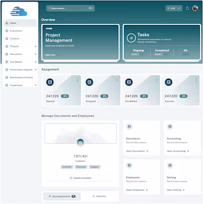 Cloud-Based Business Management Software Development