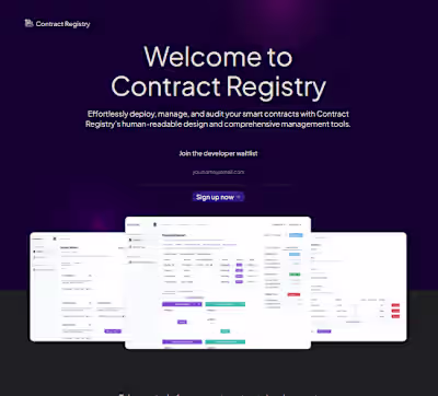 Contract Registry