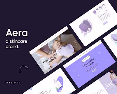 Skincare Ecommerce Site 🧴