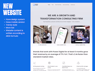 Flyer Website Redesign