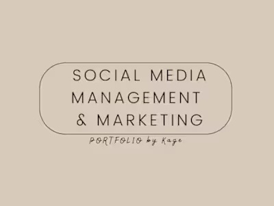 Social Media Management & Marketing Portfolio
