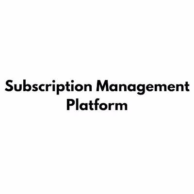 SaaS Subscription & Marketing Platform
Role