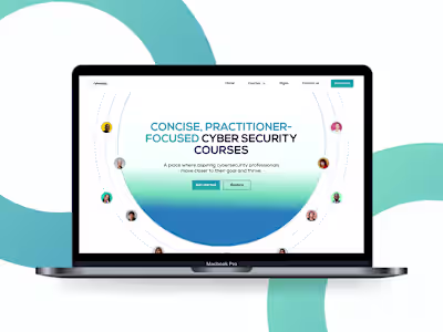 Cyberation Website Redesign