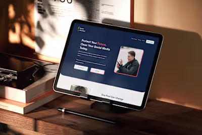 Website Design for Social Shredder's AI-Powered Solutions