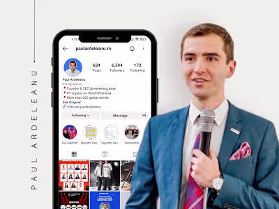 Paul Ardeleanu • Content Creation