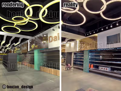 Designing new identity for ShelfMarket  branched supermarket 