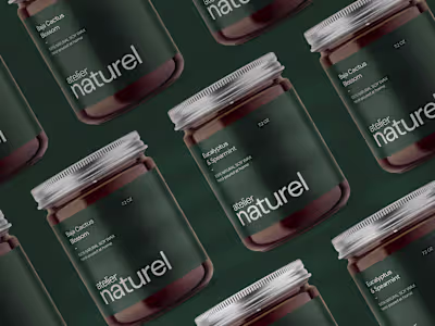 Atelier Naturel Visual Branding and Identity System