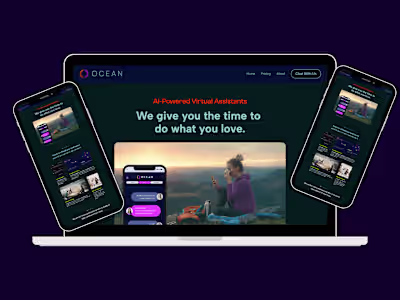 OceanOps.ai website - Website update