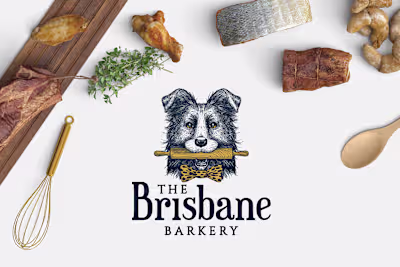 The Brisbane Barkery Logo and Packaging design :: Behance