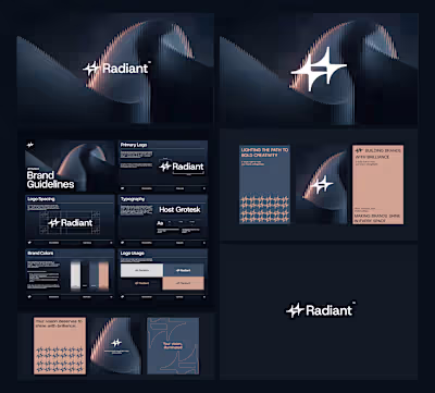 Full Brand Identity completed for radiant