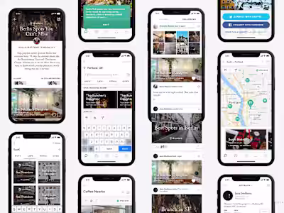 Spot - A travel app for iOS and web