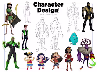 Character designs!