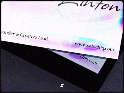 Business Card design.