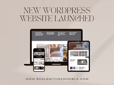 Cemento Website Design Project in Wordpress