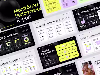 Monthly Ad Performance Report Deck

Overview
Monthly