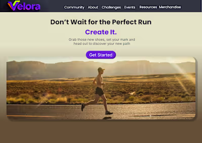 Running Community Website Development