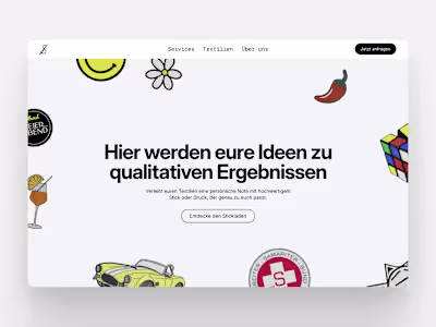 Full Website Concept & Build for Der Stickladen