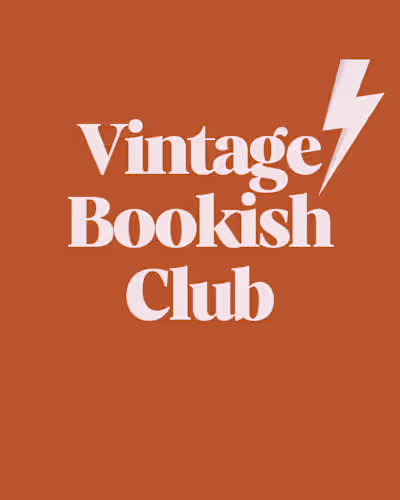 Vintage Bookish Club Branding