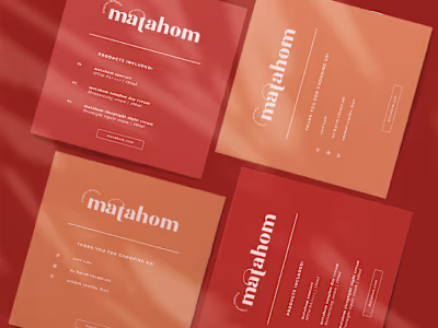 matahom - Brand Identity Design