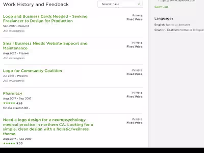 Logos, websites, business cards, and much more I have done 