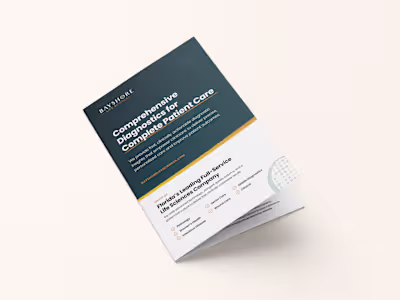 Marketing Materials for Bayshore Life Sciences