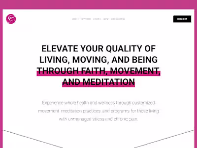 Web Redesign for Sherrell Moore Tucker