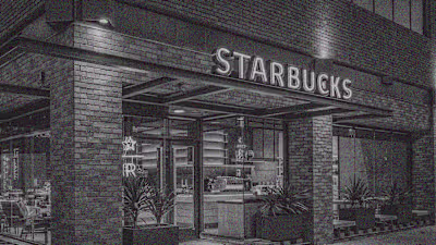 Starbucks advertisement poster