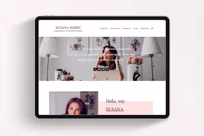Susana Marin | Web Design