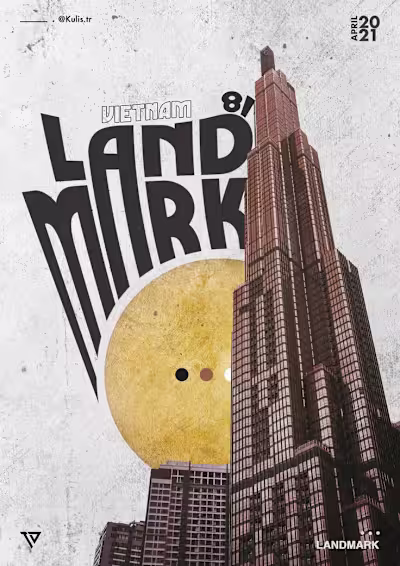 Poster design - Landmark 81