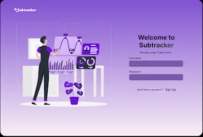 Subscription Tracker :: Behance