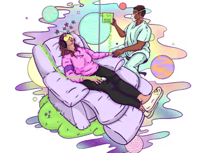 Psychedelic Assisted Therapy - Editorial Illustrations — Crysta…