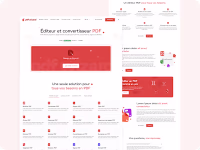 PDF Wizard Webflow Site Creation and Integration