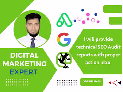 You will get Advance technical SEO audit report with a proper ac