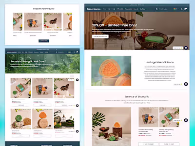 Completed Ecommerce website with complete