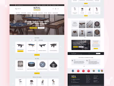 Royal E-Commerce Design