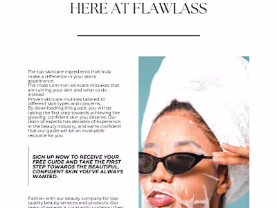 bethany Woolley design - Copywriting Landing page