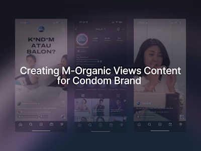 Risky Pleasure: Organic Trending Video Content for Condom Brand