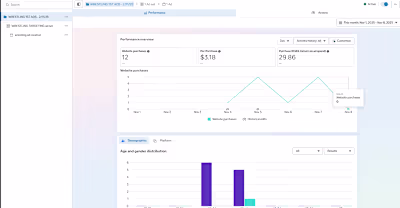 I created and optimized a high-converting Meta Ads campaign ...