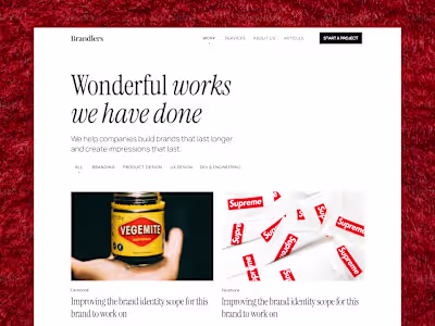 Brandlers Website Development