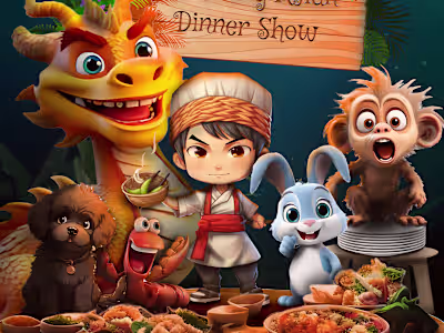 3D animation for restaurants