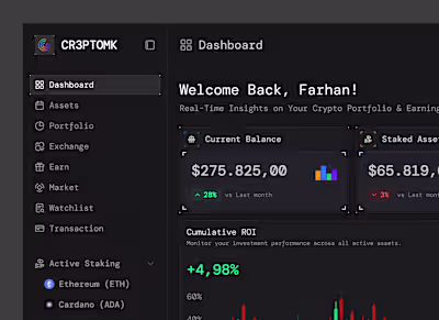 Details Web3 Crypto Dashboard -