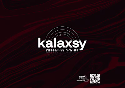 Cyber styled logo design concept