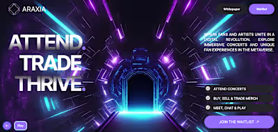Araxia Ecosystem | A Metaverse of Concert Halls