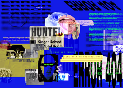 ERROR404 page : LANDING PAGE