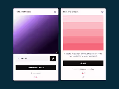 Tints and shades — a Figma plugin