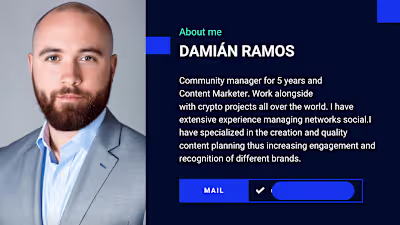 Community manager and Social media manager portfolio