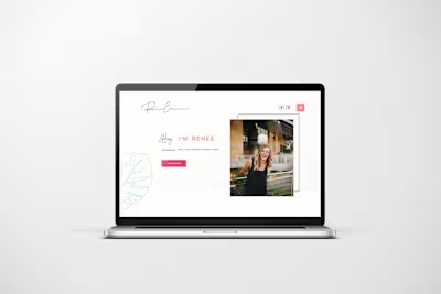 Renée Evans Website and Shop Launch
